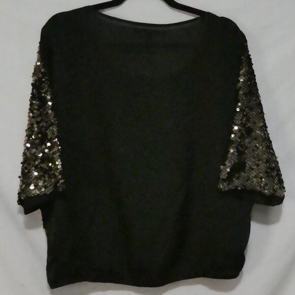 SWEET RAIN | medium | Glamorous Sequin Statement Top | NWOT - Picture 2 of 16